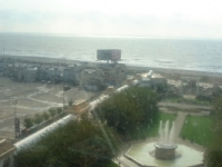 View from the window at Claridge Hotel